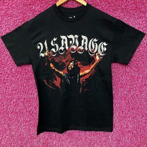 21 Savage American Dream Graphic Tee Medium